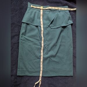 Elegant Teal Skirt